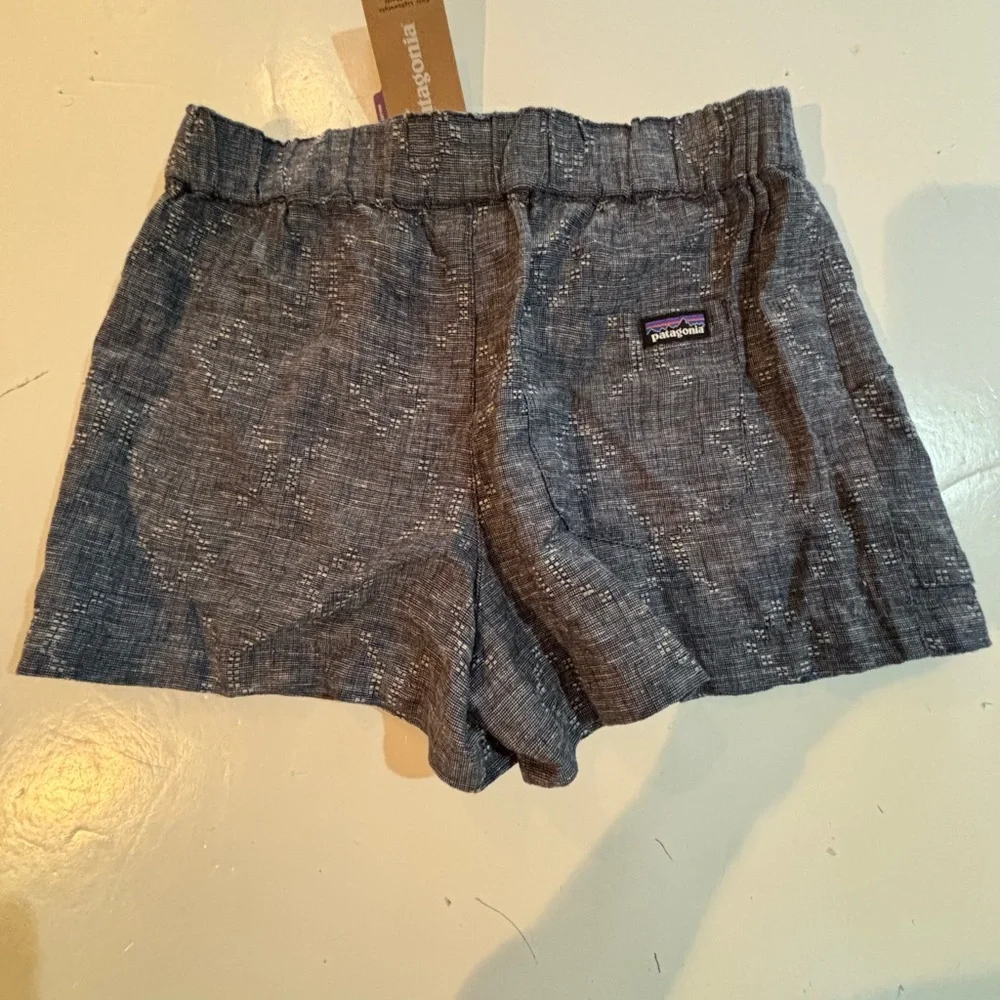PATAGONIA Hemp Organic Cotton SHORTS Girls M NWT